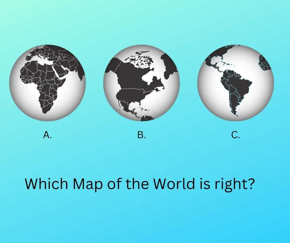 3 different perspectives of the world