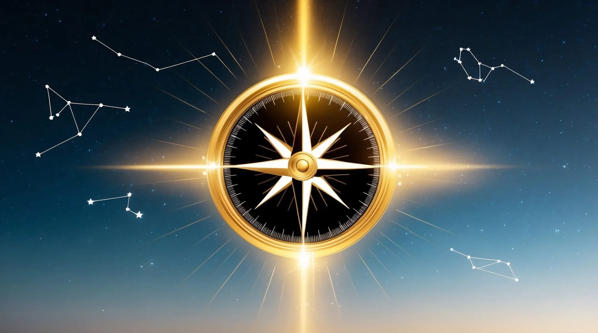 Life vision star diagram showing north star guiding principle