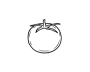 Simple tomato timer line drawing