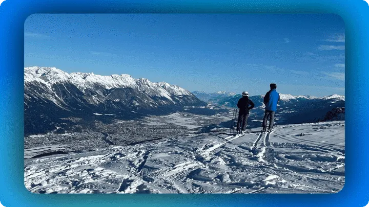 Innsbruck, Austria with my mom. ⤴️