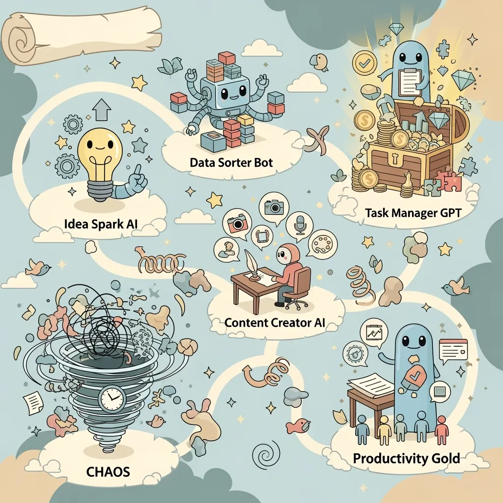 Example of LEGO-style generated artwork from content