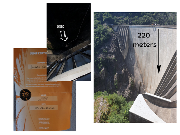 Europe´s Highest Bungee Jump: How to expand your Comfort Zone